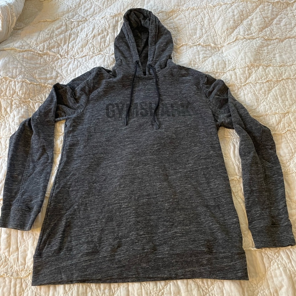 NWOT Grey Long Sleeve Gymshark Hoodie